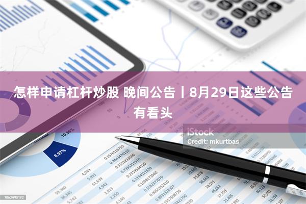 怎样申请杠杆炒股 晚间公告丨8月29日这些公告有看头