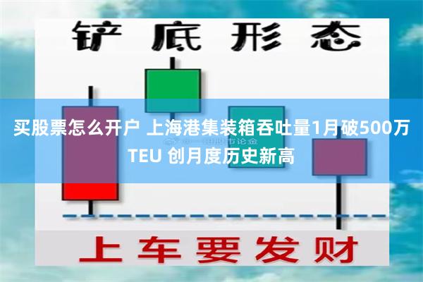 买股票怎么开户 上海港集装箱吞吐量1月破500万TEU 创月度历史新高